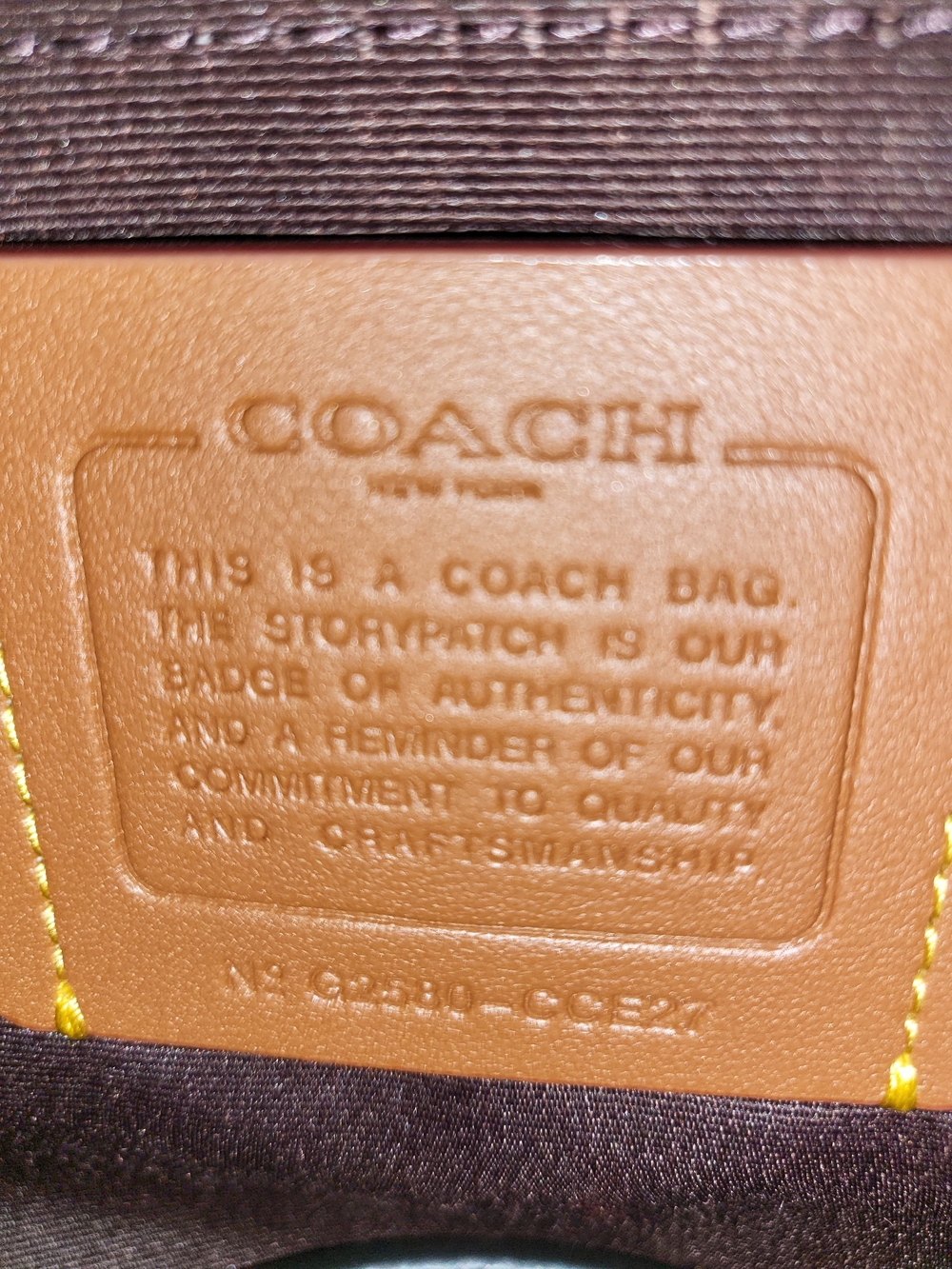 Coach Large Black Rowan Satchel with Red Rose Print - NWOT - Picture 7 of 7